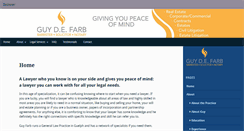 Desktop Screenshot of farblaw.com